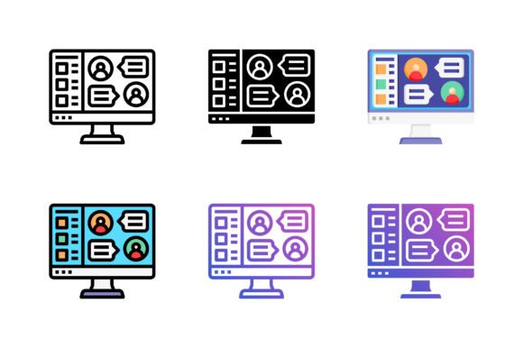 Chat Message Icon Review