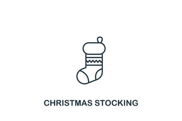 Christmas Stocking Icon Graphics and Icons