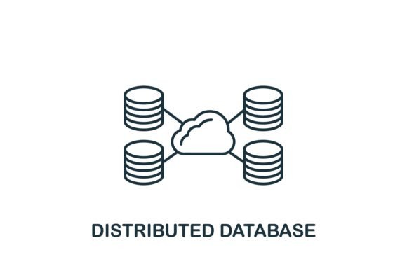 Distributed Database Icon Review