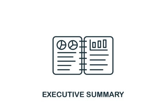 Executive Summary Icon: Graphics and Icons for Branding