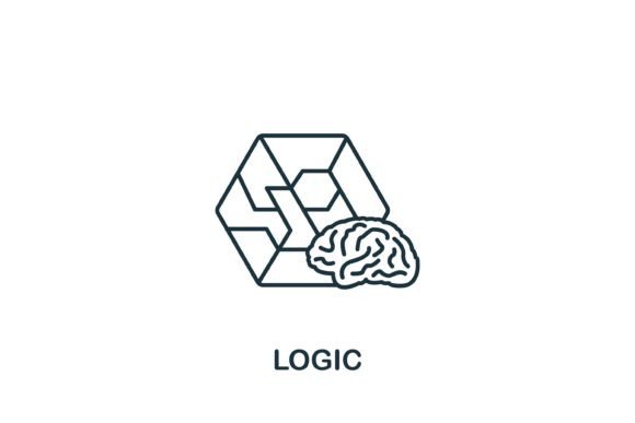 Logic Icon: Graphic Design Asset