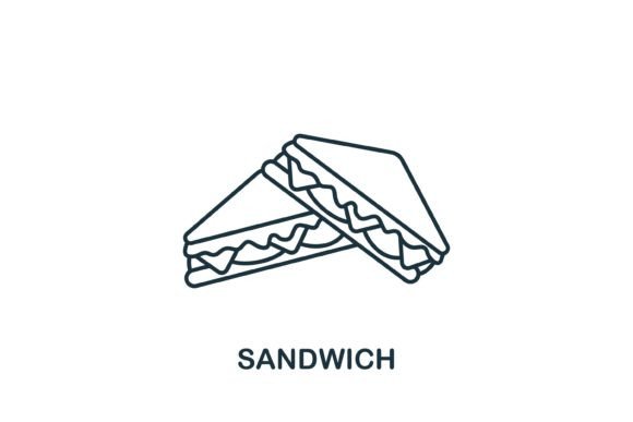 Sandwich Icon Graphics and Icons