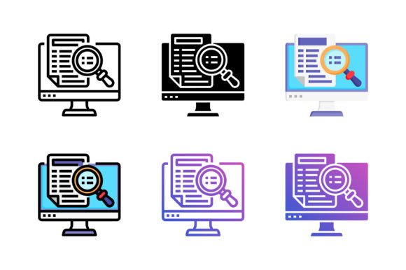 Searching File Icon: Graphics and Icons for Branding