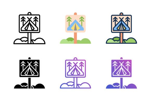 Signboard Camp Icon Review