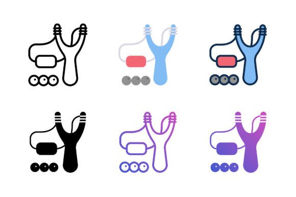Slingshot Icon: Graphics and Icons for Modern Design
